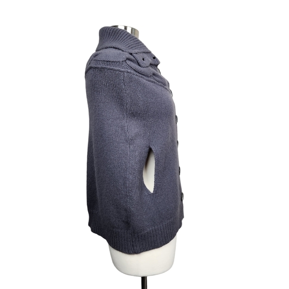 Club Monaco Gray Wool Angora Cashmere Blend Shrug Cardigan Women's Size XS - Picture 6 of 13